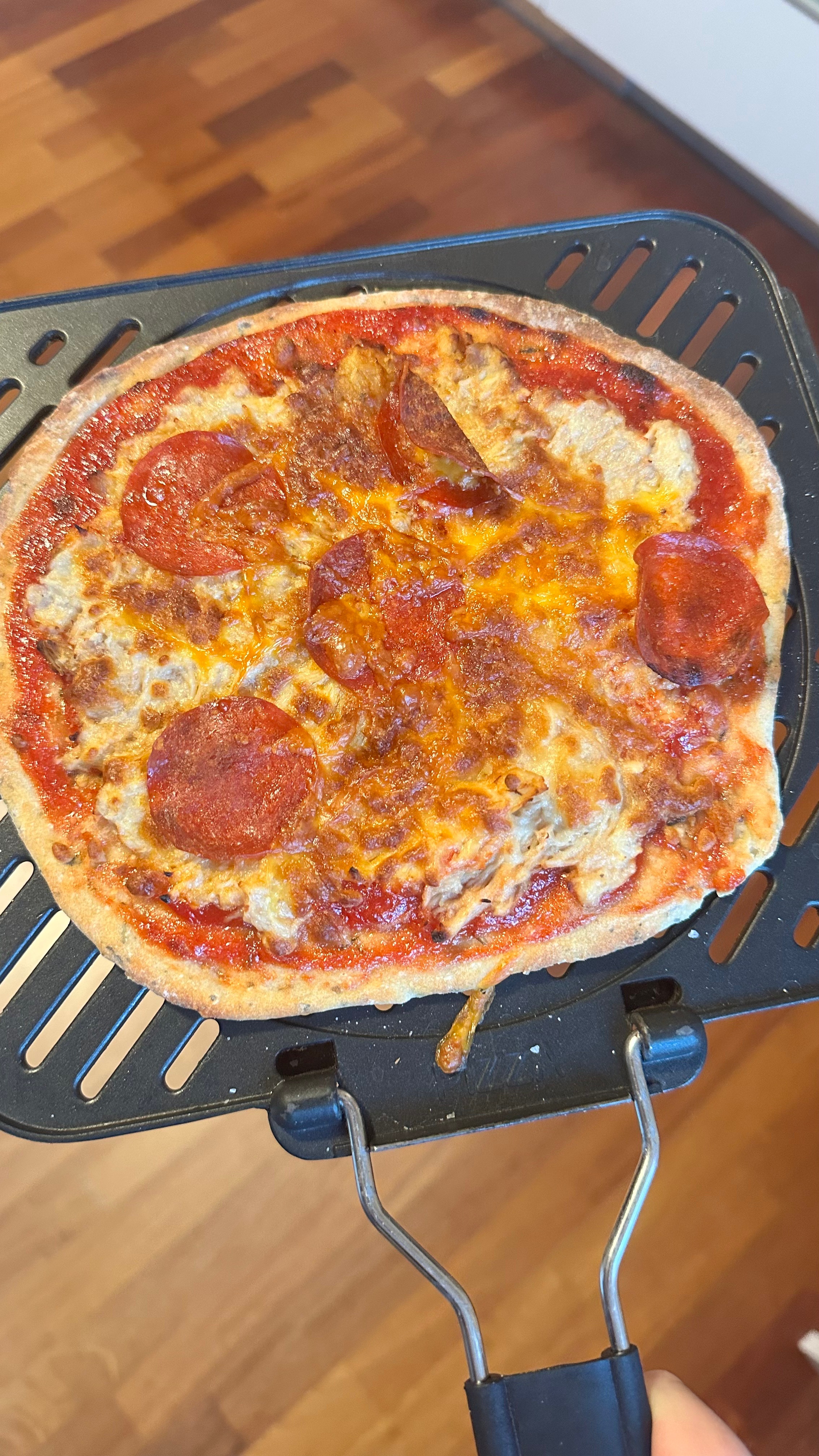 Easy High Protein Chicken&nbsp;Pizza